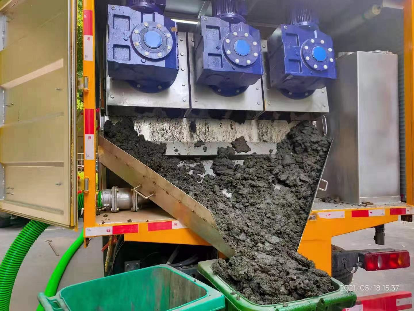 南昌县化粪池清掏城市维护站-泥浆净化干湿分离处理